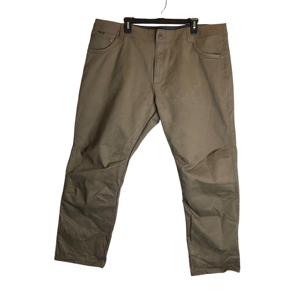 Kuhl Pants 42x30‎ Brown Ryder Rugged Vintage Patina Dye Reinforced Outdoor Work